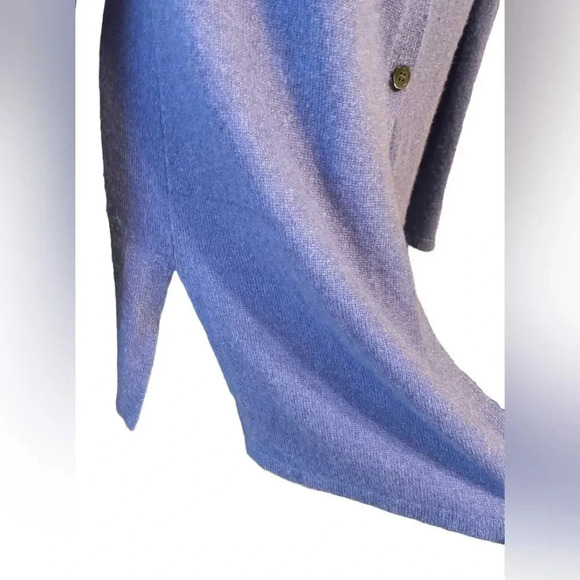Cashmere by Charter Club Long Line Button Down Cardigan - Picture 4 of 8
